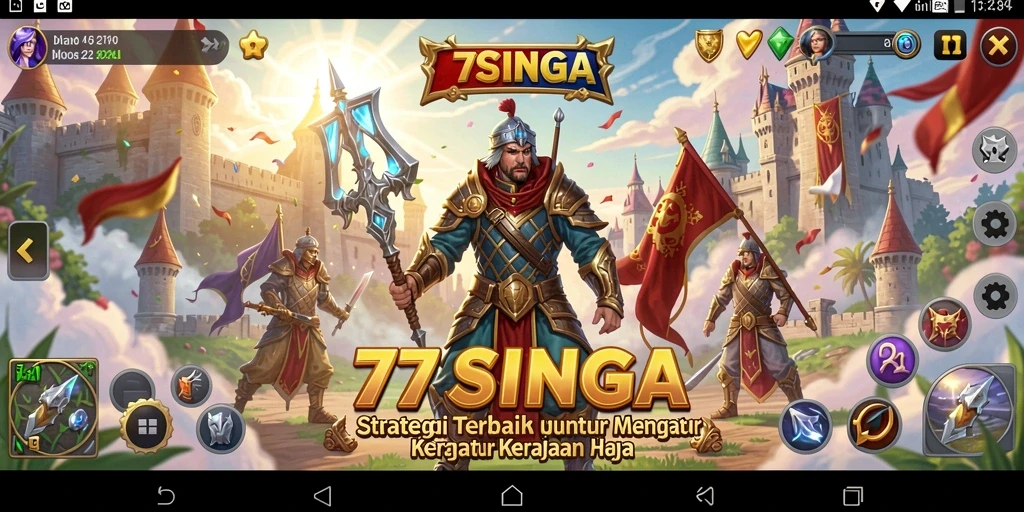 Tampilan menarik dari gameplay <strong>77SINGA</strong> yang penuh strategi.