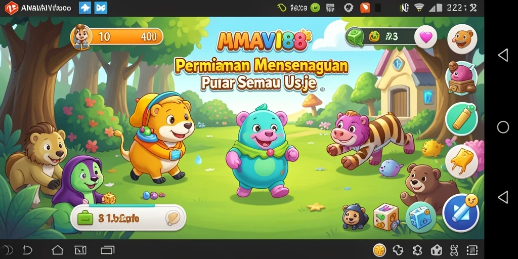 Tampilan menarik dari gameplay AMAVI88 yang penuh teka-teki.