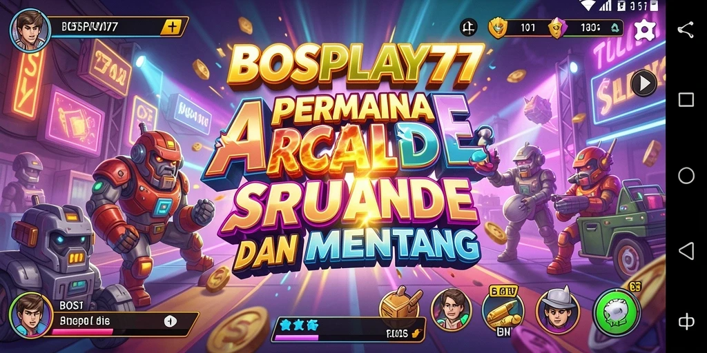 Tampilan seru dari gameplay BOSPLAY77 yang sangat adiktif.