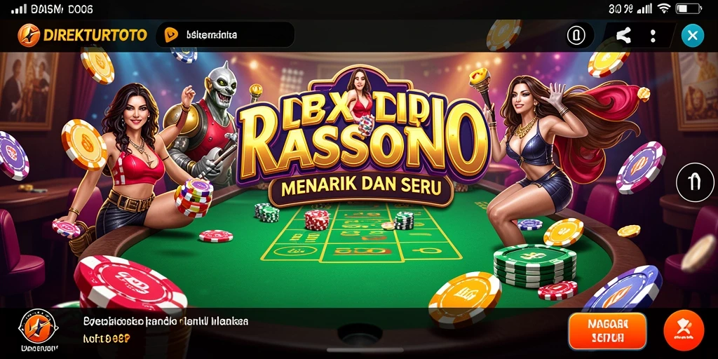 Screenshot gameplay seru dari DIREKTURTOTO.