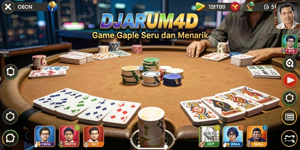 Tampilan menarik dari gameplay DJARUM4D yang seru.