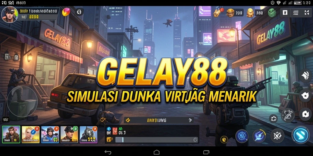 Screenshot menunjukkan gameplay menarik dalam dunia simulasi GELAY88.