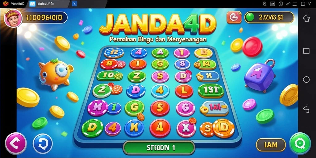 Tampilan gameplay JANDA4D yang seru dan menarik di layar.