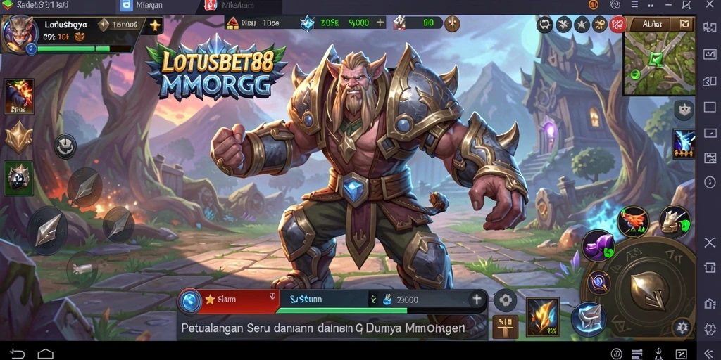 Gameplay seru di dunia fantasi LOTUSBET88 dengan karakter dan misi menarik.
