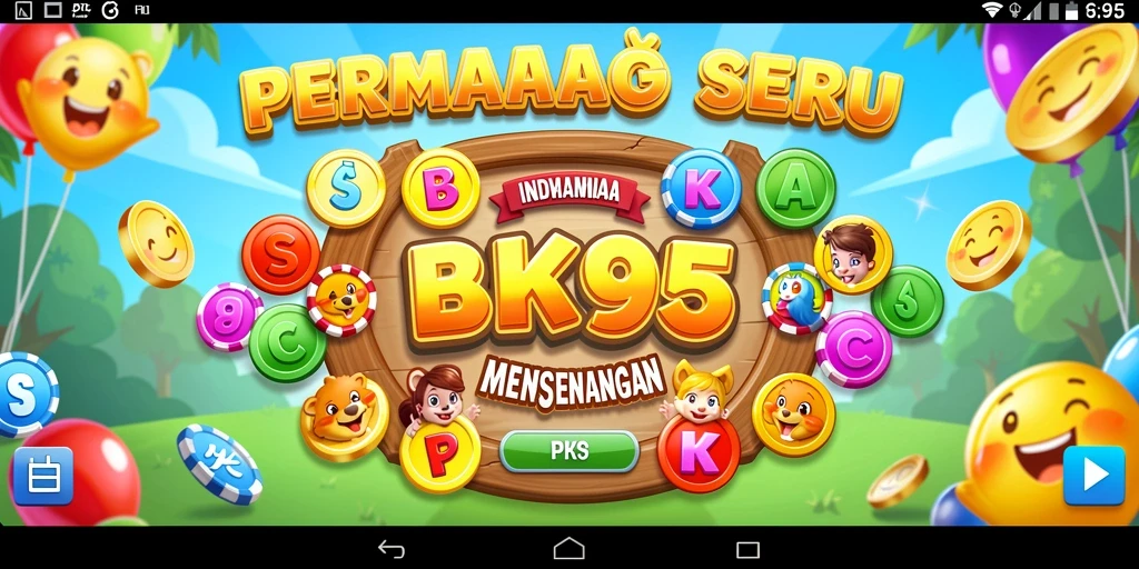 Screenshot PK95 menampilkan pengalaman bermain Bingo yang seru dan interaktif.