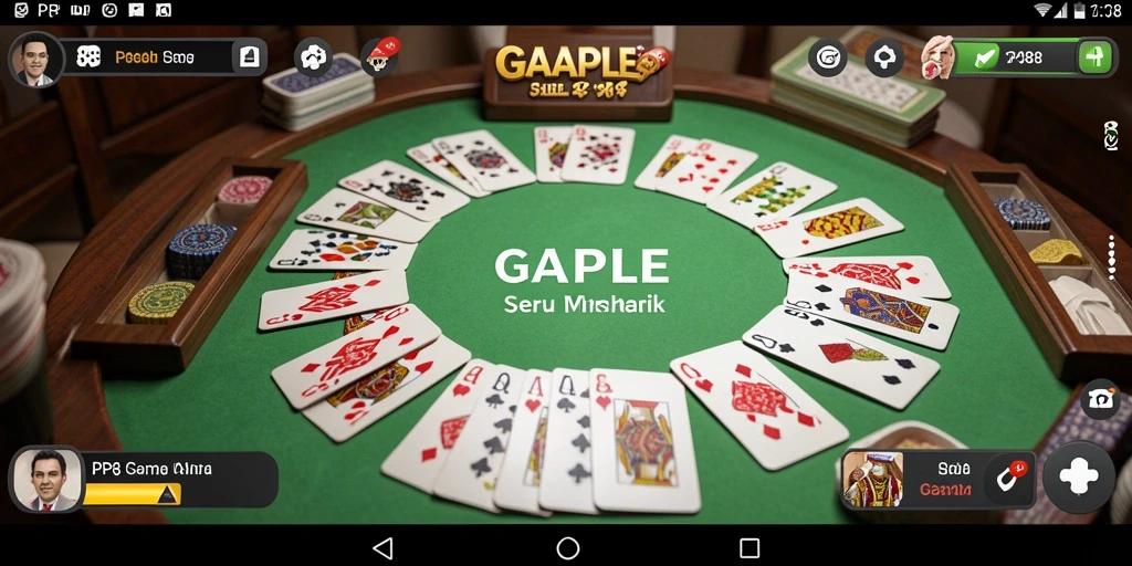 Menampilkan gameplay seru dan interaktif Gaple di PP88.