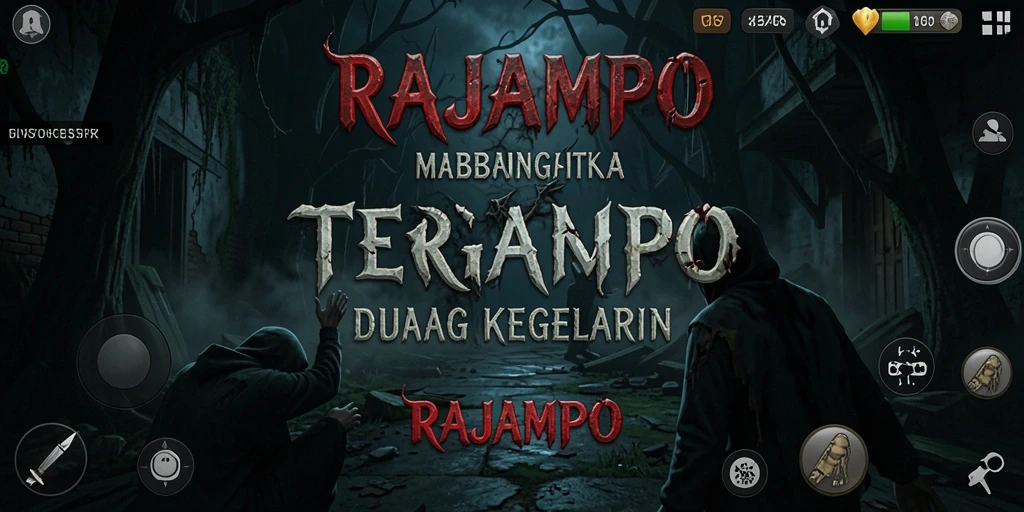 Gameplay RAJAMPO yang menegangkan di dunia Horror.