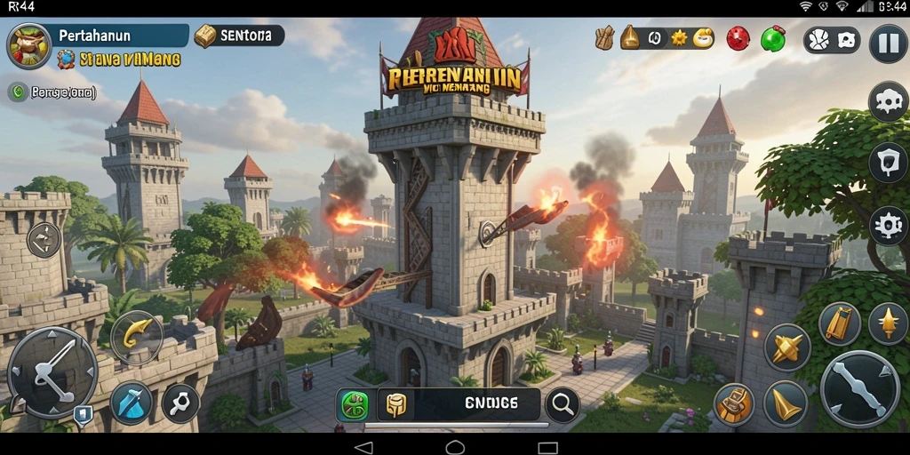Tangkapan layar menunjukkan gameplay mendebarkan dari RR44.