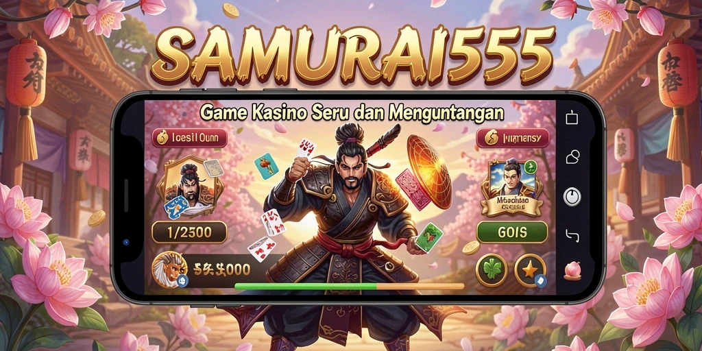 Tampilan grafis menawan dari gameplay SAMURAI555 yang menarik.
