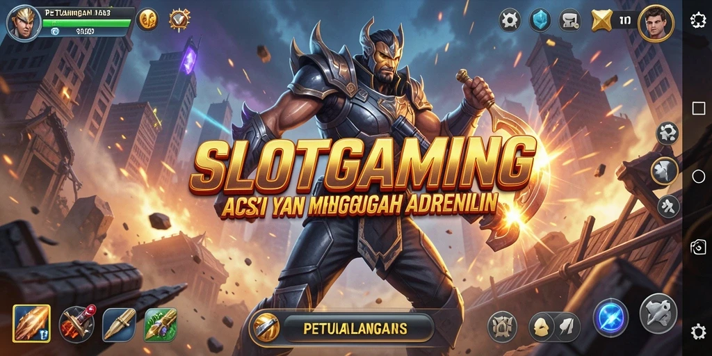 Tampilan permainan SLOTGAMING yang penuh aksi dan tantangan.