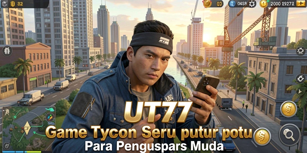 Tampilan gameplay UT77 yang mendebarkan dan penuh strategi.