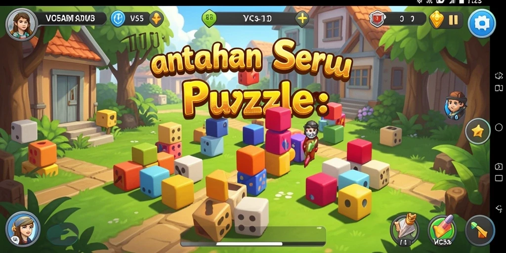 Screenshot VC55 menampilkan gameplay menarik dan seru dari permainan Puzzle.